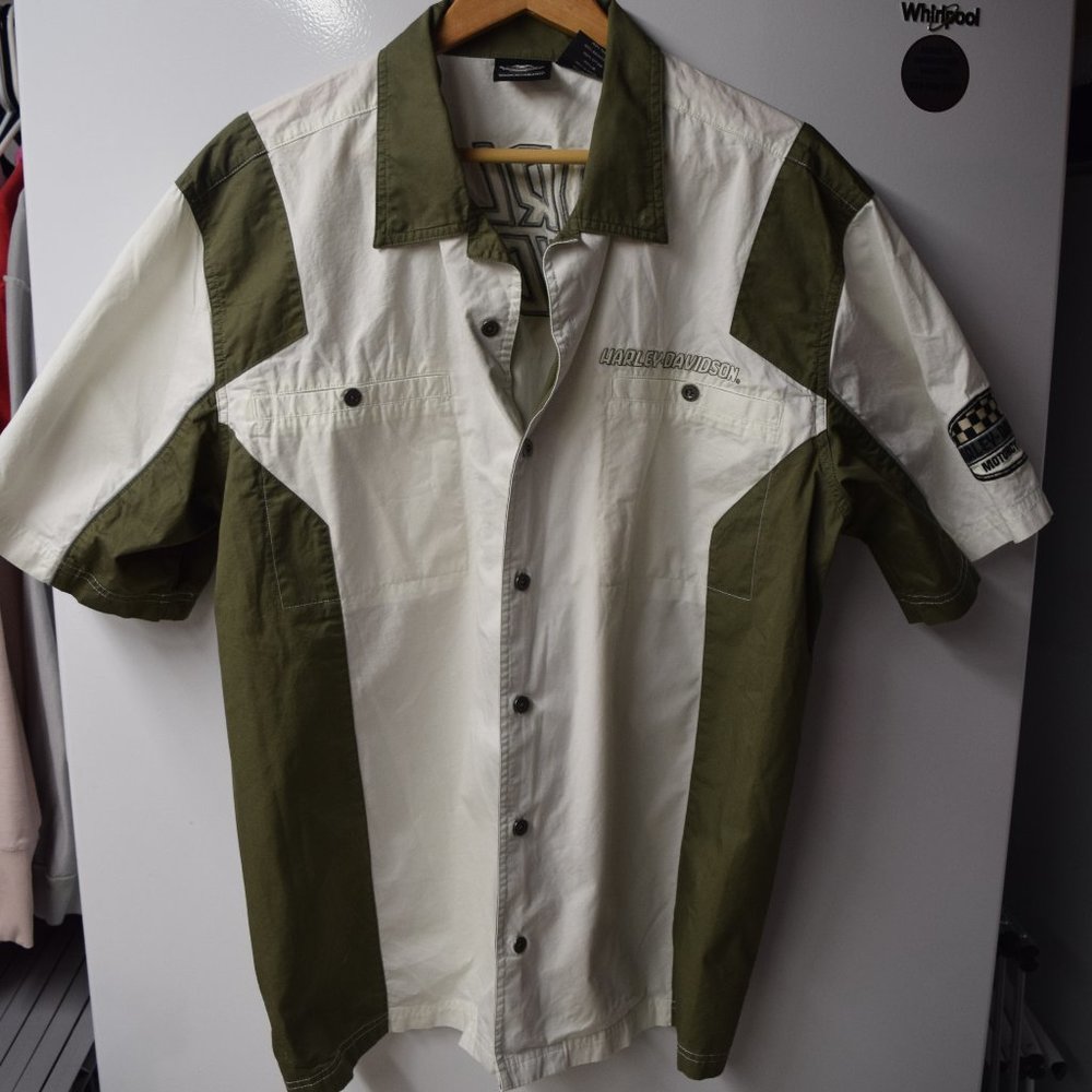 Harley Davidson Mens button down shirt